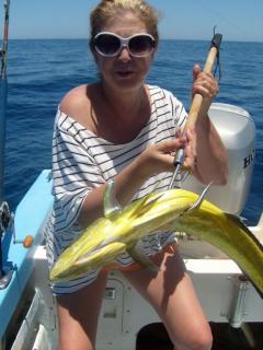 Fresh catch in Paraiso del Mar